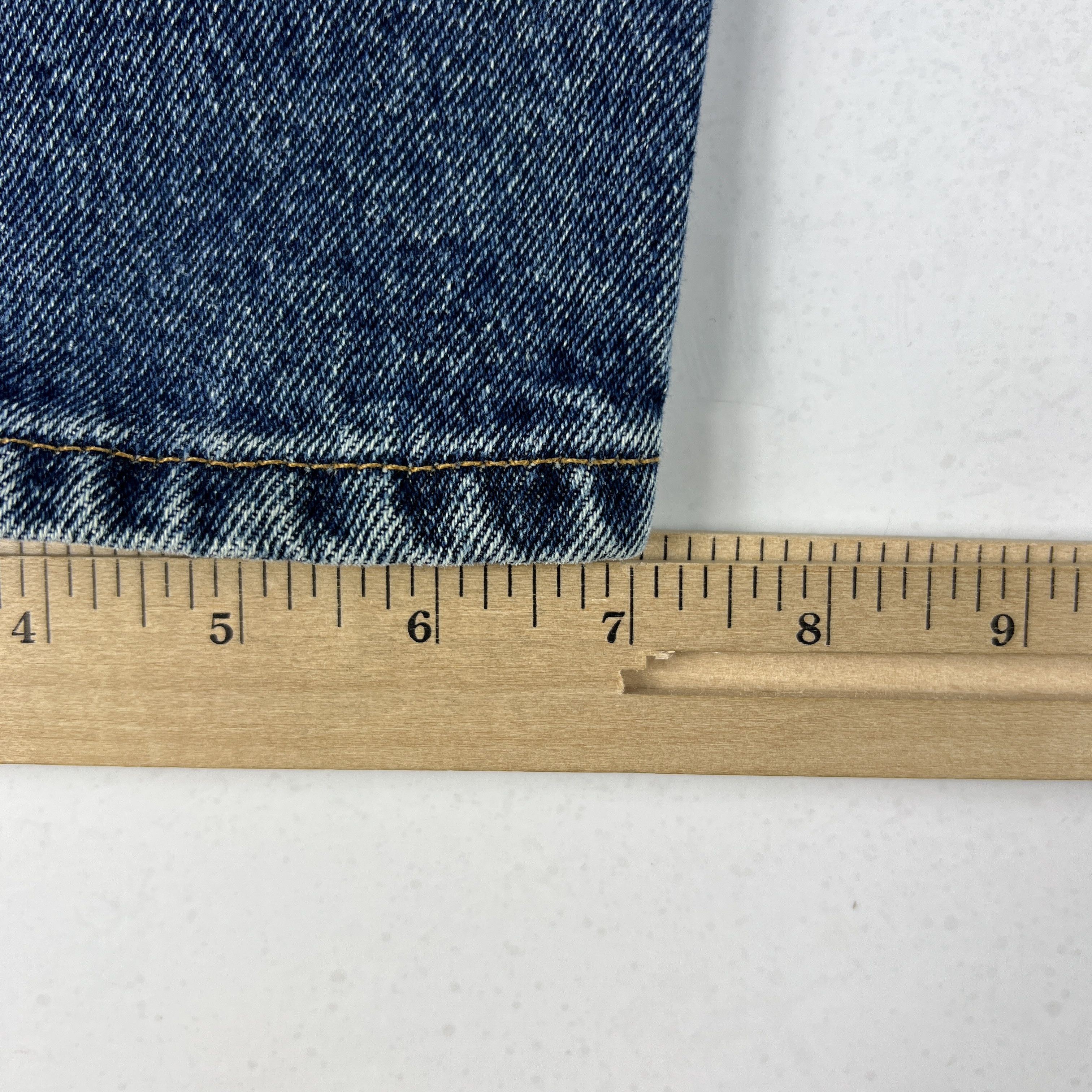 Levi's × Vintage VTG 90s Levi's Jean 560 Loose Taper Blue Denim Orange Tab Size US 33 - 16 Thumbnail