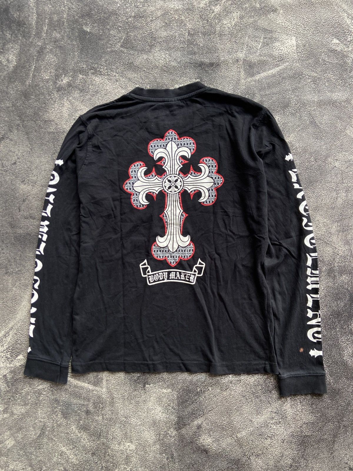 Japanese Brand Body Maker Cross Chrome Longsleeve Size US M / EU 48-50 / 2 - 11 Thumbnail