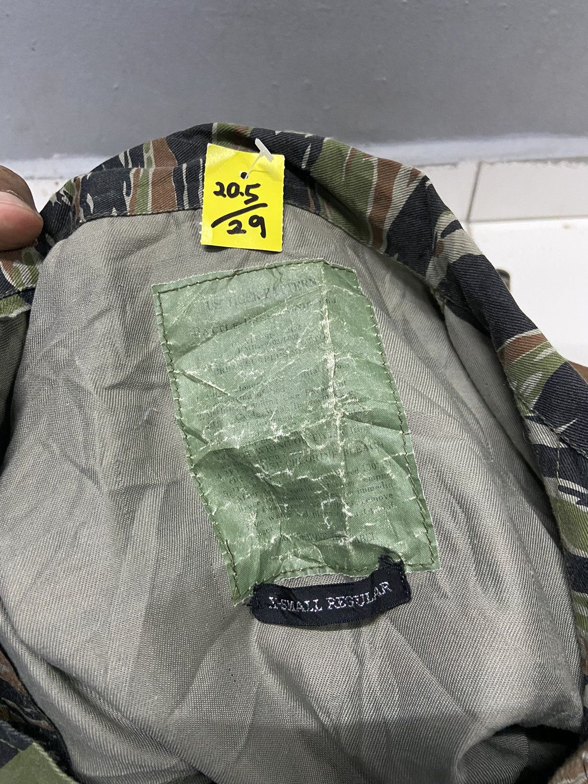 Other URBAN SURPLUS US TIGER PATTERN STRIPE ARMY JACKET Size US XS / EU 42 / 0 - 7 Thumbnail