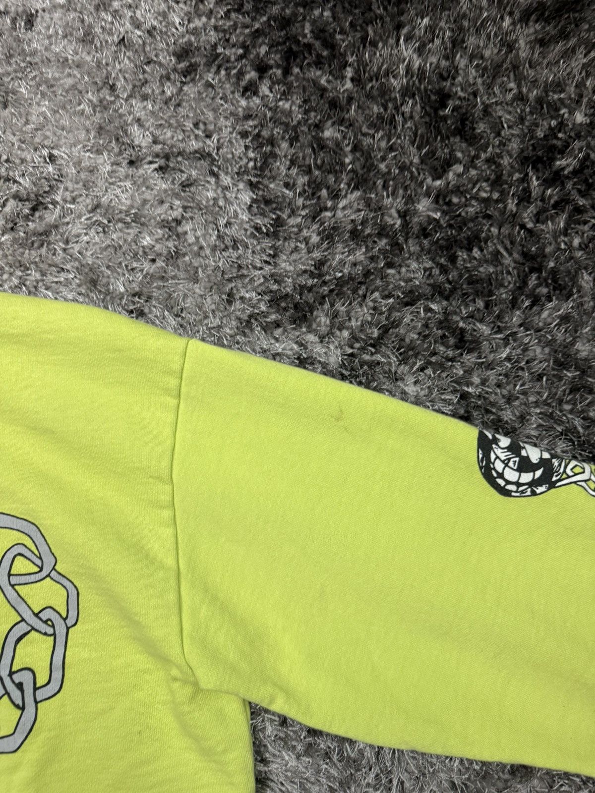 Chrome Hearts Chrome Hearts Matty Boy Link Lime Green Hoodie Size Small Size US S / EU 44-46 / 1 - 22 Thumbnail