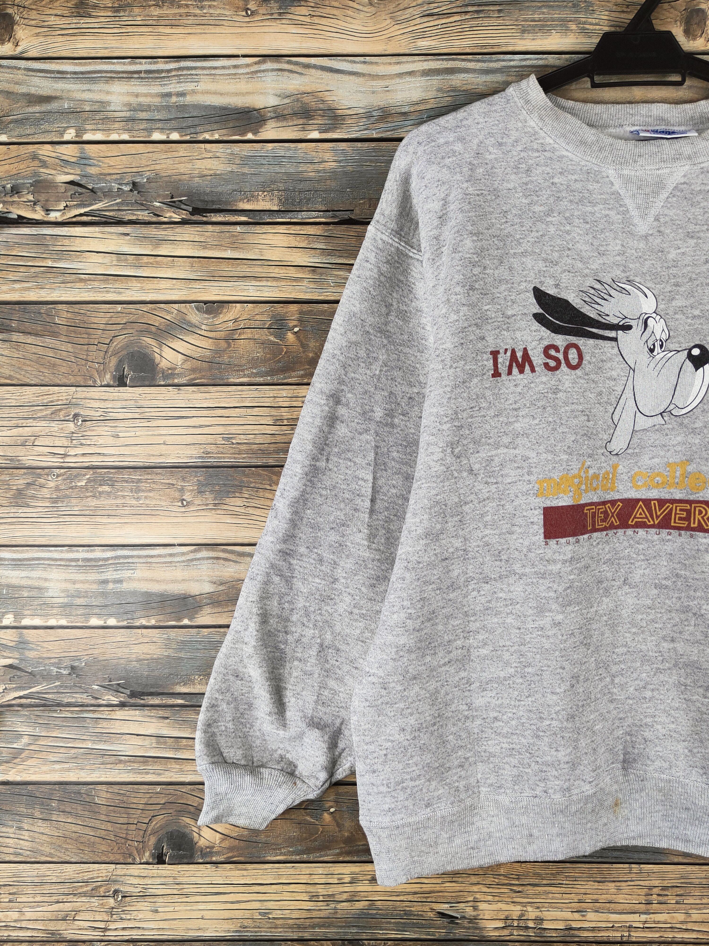 Hanes Vintage Motorsports by Hanes Gray Sweatshirts Size US L / EU 52-54 / 3 - 3 Thumbnail