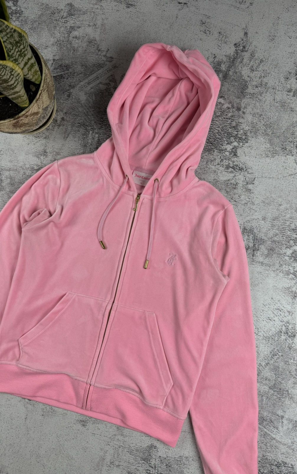 Juicy Couture × Vintage Juicy Couture Velour Sport Track Suit Sweatpants Zip Hoodie Size M / US 6-8 / IT 42-44 - 7 Thumbnail