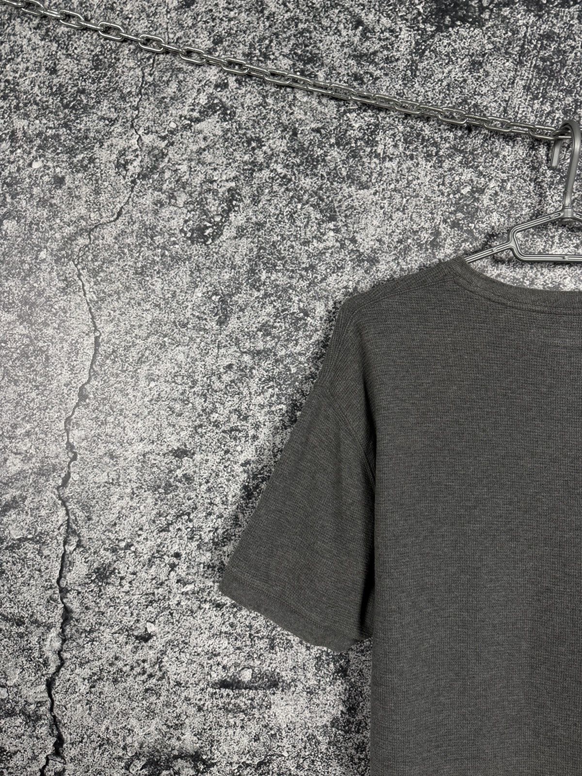 Polo Ralph Lauren Polo Ralph Lauren Basic Waffle T-Shirt Pony Logo Gray XL Size US XL / EU 56 / 4 - 11 Thumbnail