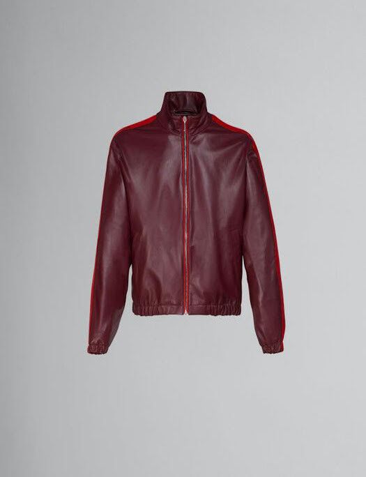 Marni o1w1db11025 Bomber Jacket in Brown Size US S / EU 44-46 / 1 - 1 Thumbnail