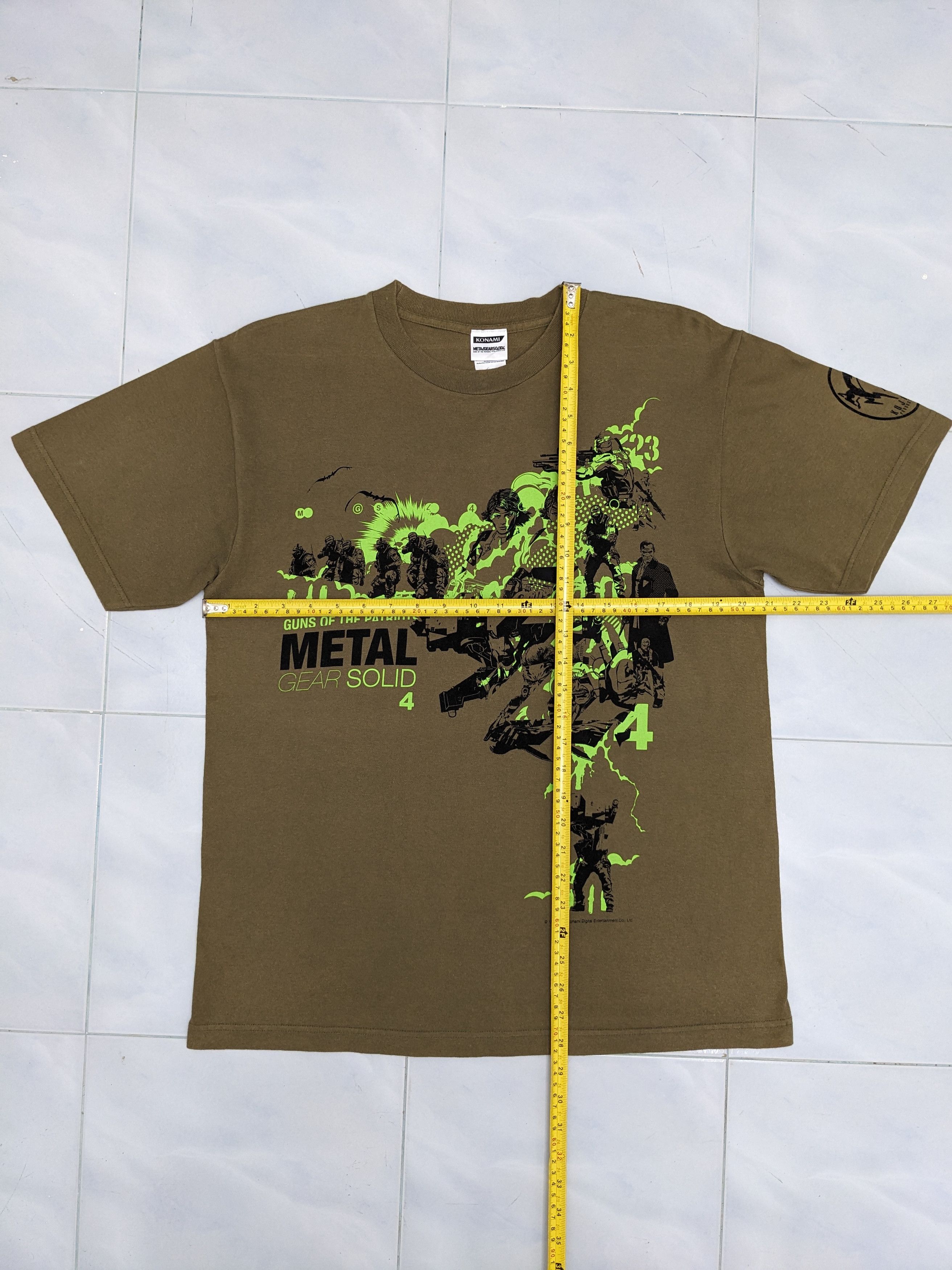Playstation METAL GEAR SOLID 4 KOJIMA ANIME PLAYSTATION Size US L / EU 52-54 / 3 - 8 Thumbnail