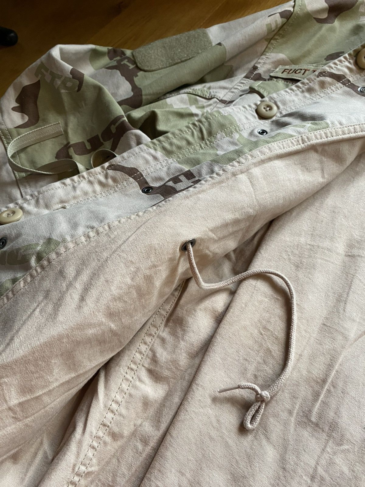 Fuck The Population FTP x FUCT Desert Camo Field Jacket (XL) Rare Archive Size US XL / EU 56 / 4 - 7 Thumbnail