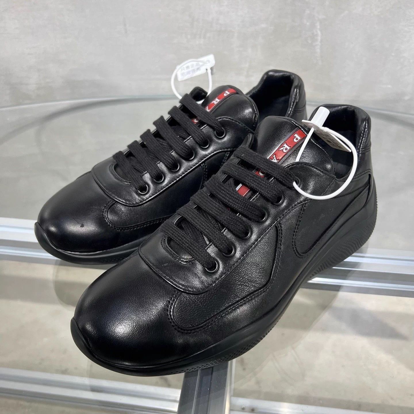 Prada Prada America's Cup black trainers US5.5/39.5 new tried Size US 5.5 / IT 35.5 - 2 Thumbnail