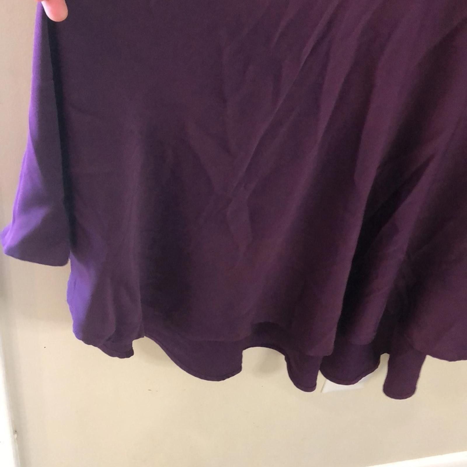 Other Banana Republic Factory Purple maxi dress trappy Plus SZ 16 Size XXL / US 16-18 / IT 52-54 - 6 Thumbnail
