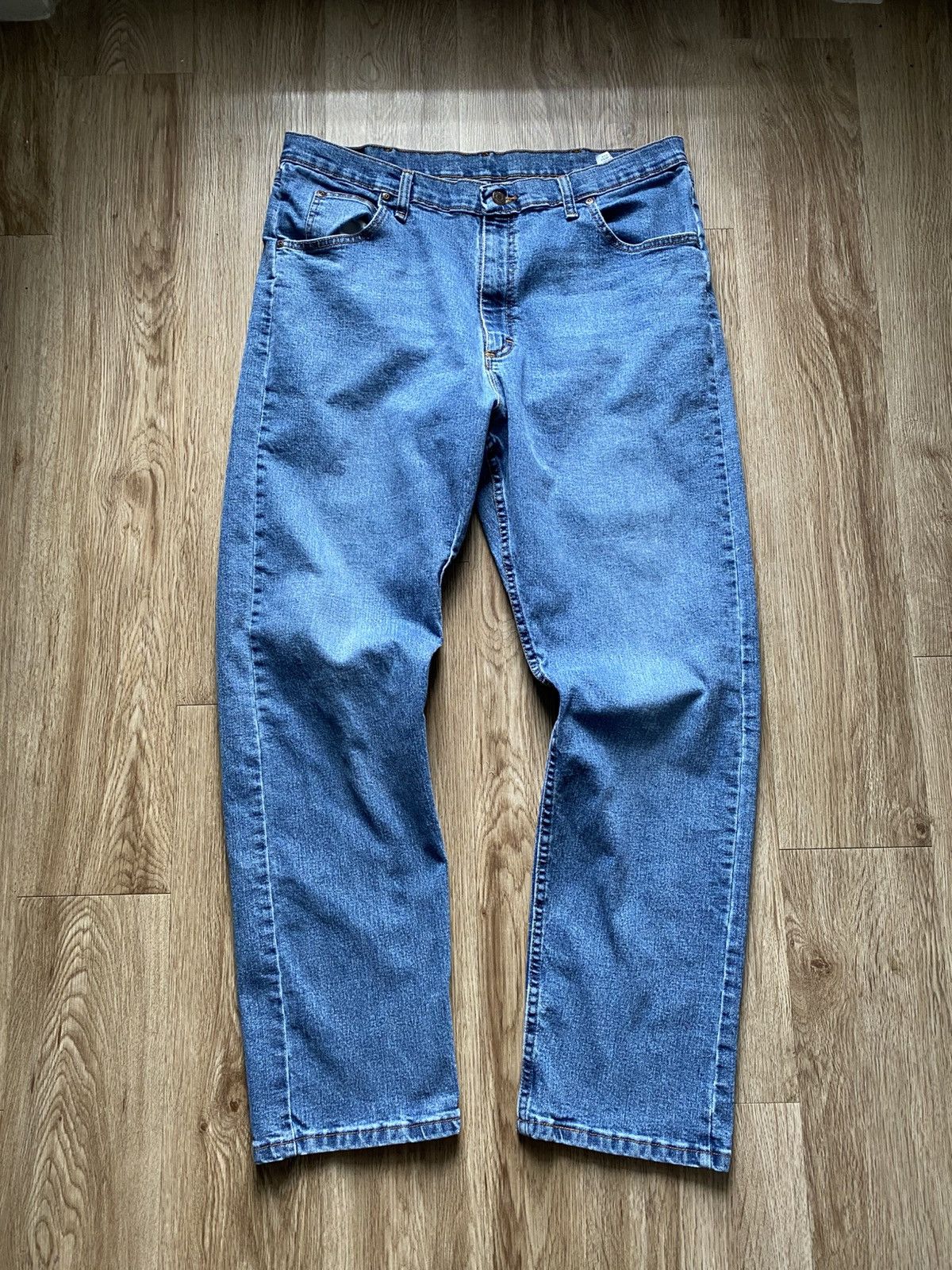 Wrangler VTG Y2K Wrangler Straight Leg Denim Jeans Size US 34 / EU 50 - 1 Thumbnail