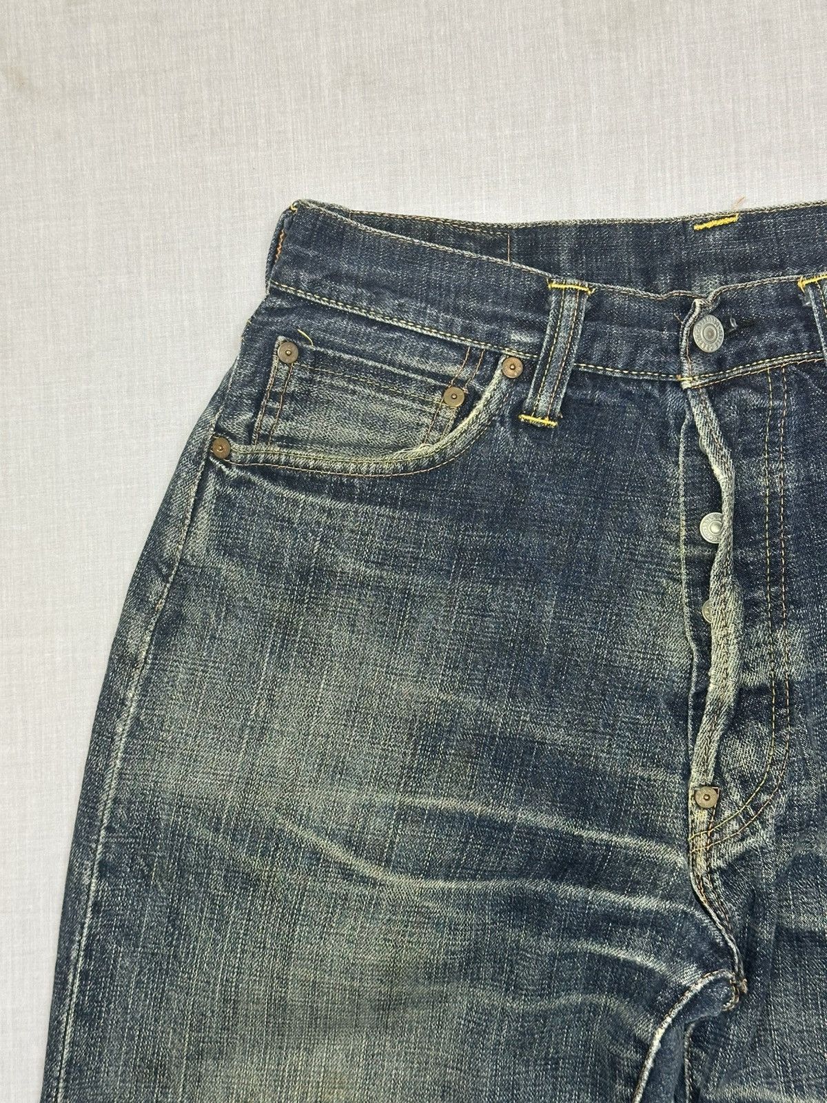 Evisu EVISU Ribbon Embroidered Denim Pants. Size US 32 / EU 48 - 7 Thumbnail