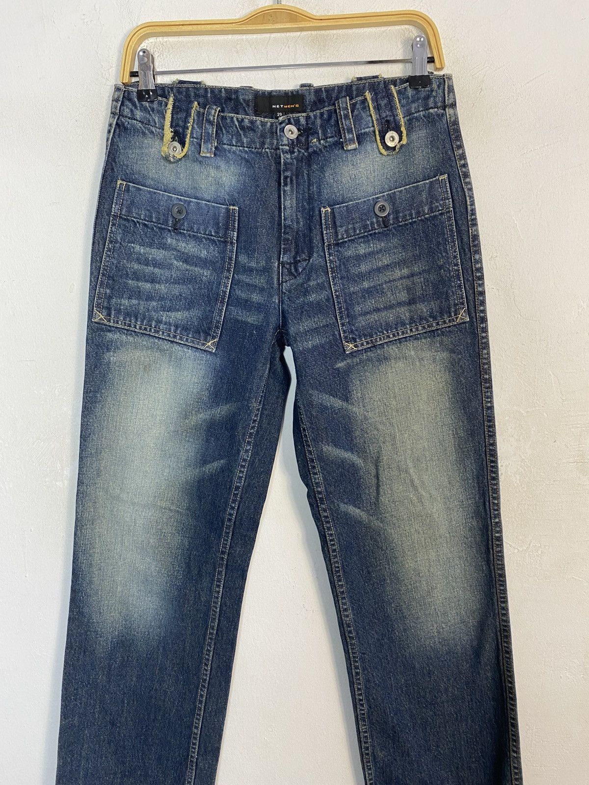 Other Hype Netmen’s Bush Pant Denim Jeans Size 29 30 Size US 30 / EU 46 - 3 Thumbnail