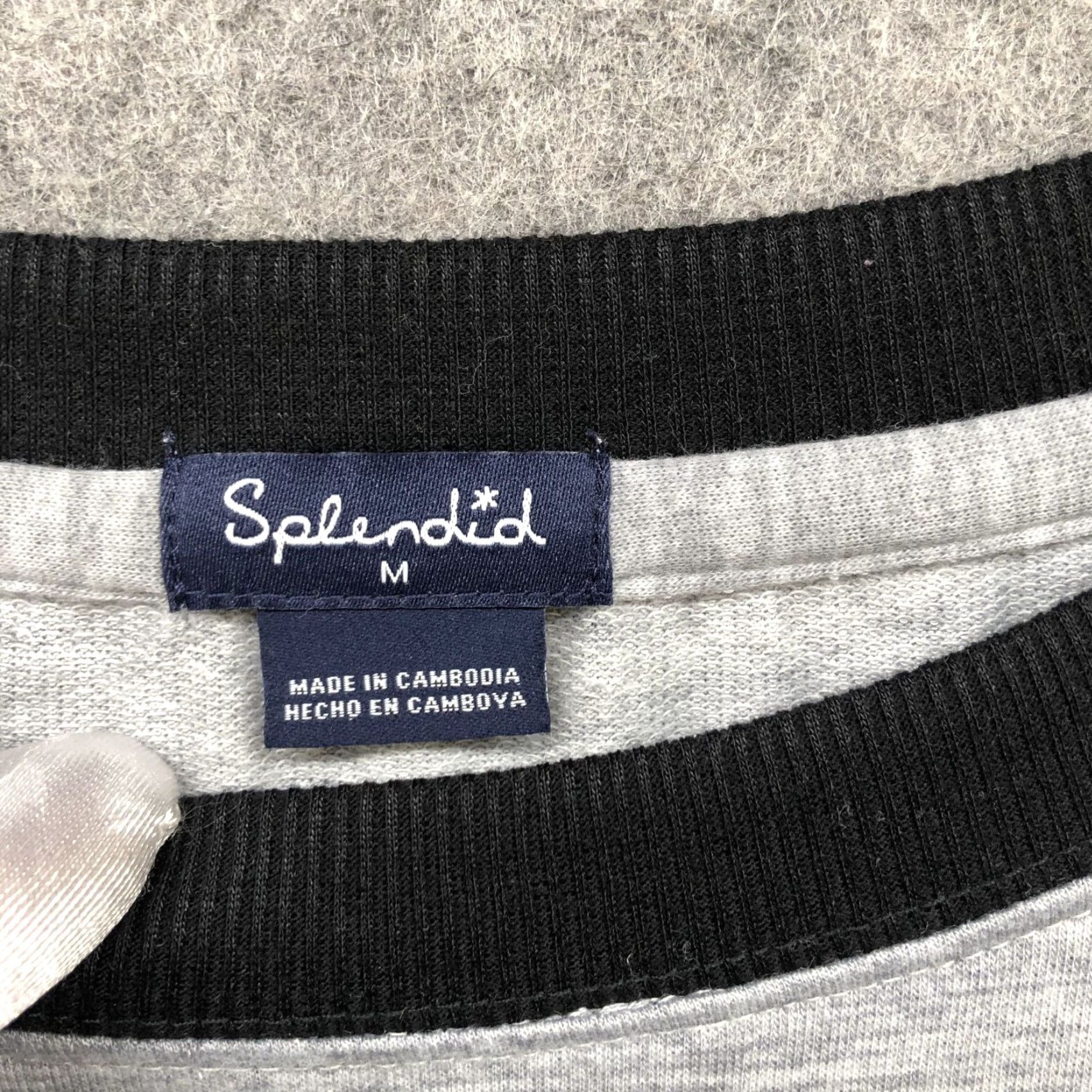 Splendid Splendid Sweatshirt Pullover Woman M Gray Star Print Lounge Top Crew Neck Long Sleeve Casual Size M / US 6-8 / IT 42-44 - 5 Thumbnail