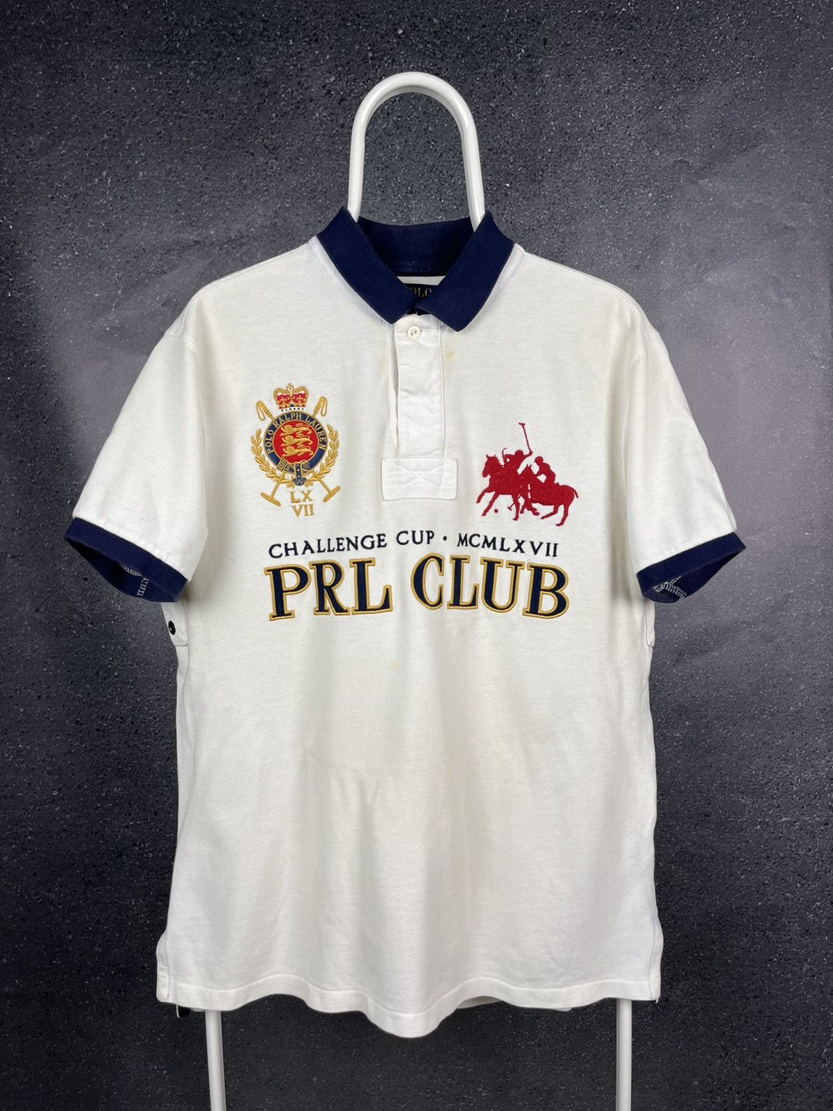 🎠Men's Vintage Polo T-Shirt Polo Ralph Lauren PRL Club 3🎠, image size:1200x1600