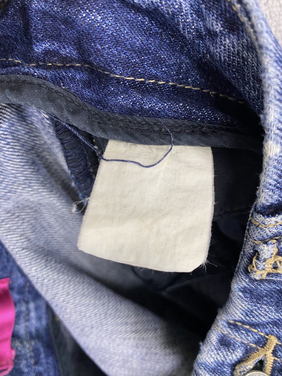 Japanese Brand INTERNATIONAL WORLD JEANS JAPANESE BRAND & PEACE PATCHWORK Size US 30 / EU 46 - 9 Thumbnail