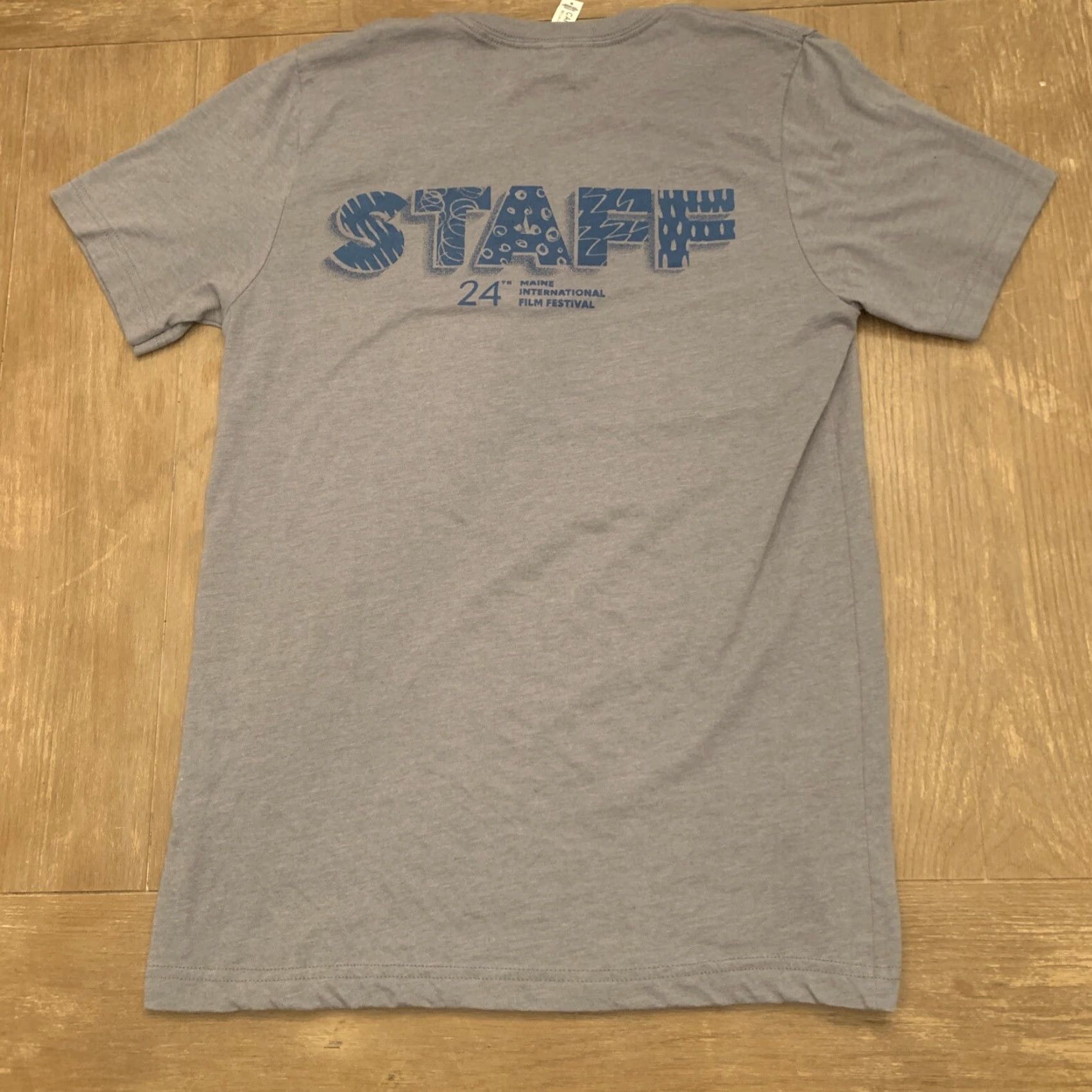 Vintage VINTAGE Rare 24th Maine International Film Festival T Shirt Men Size M Gray EUC Shirt Men Medium Gray 24th Maine Festival Merch Size US M / EU 48-50 / 2 - 4 Thumbnail