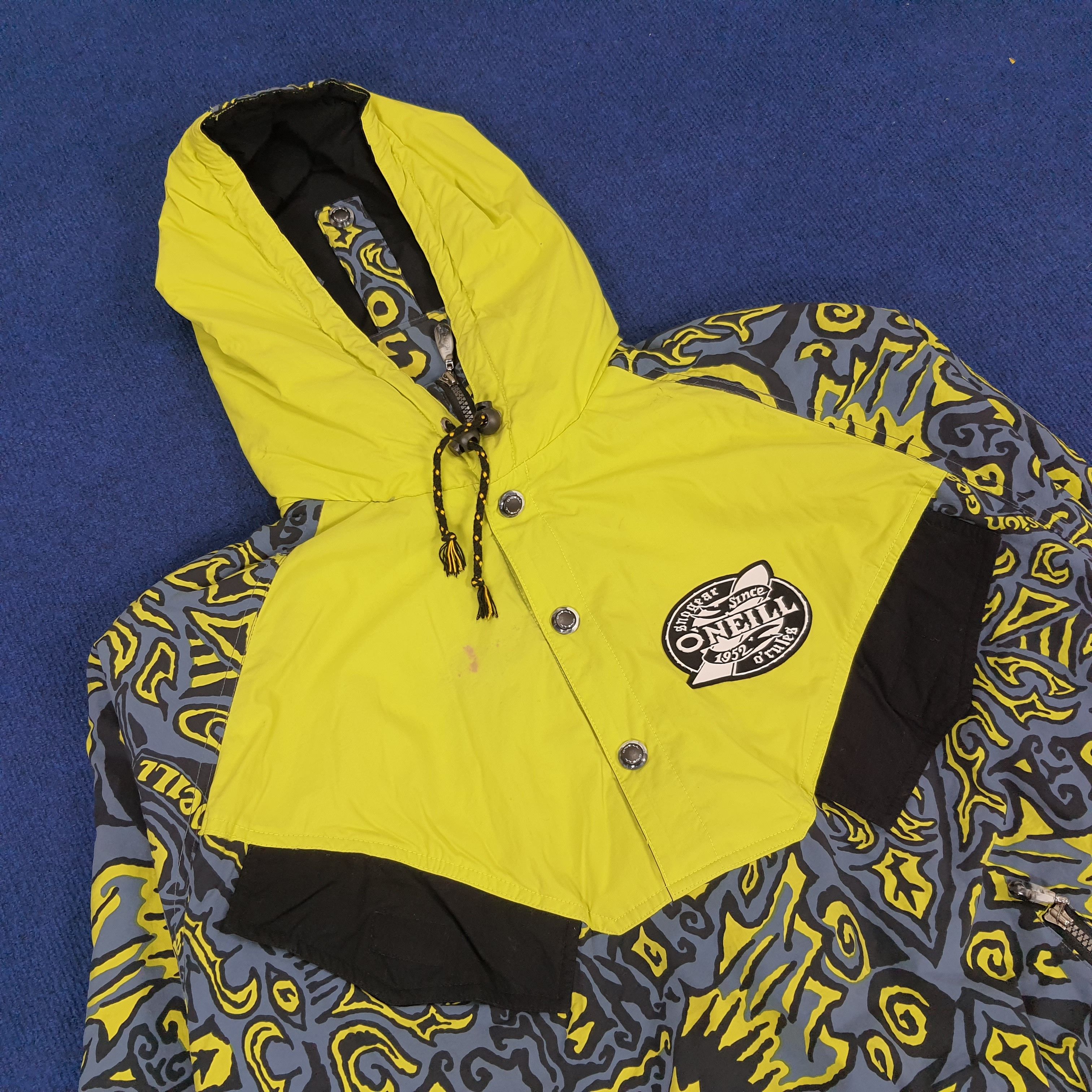 O'Neill × Vintage Vintage Oneill X-Pression Half Zipper With Hoodies Jacket Size US XXL / EU 58 / 5 - 2 Thumbnail