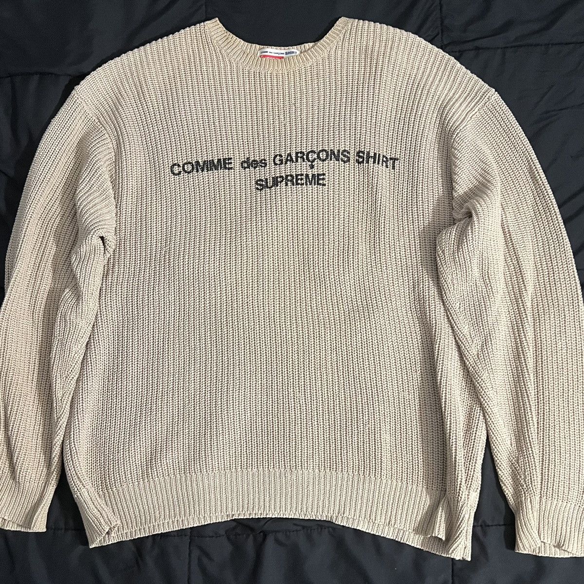 Supreme Supreme Comme des Garçon Sweater | Grailed