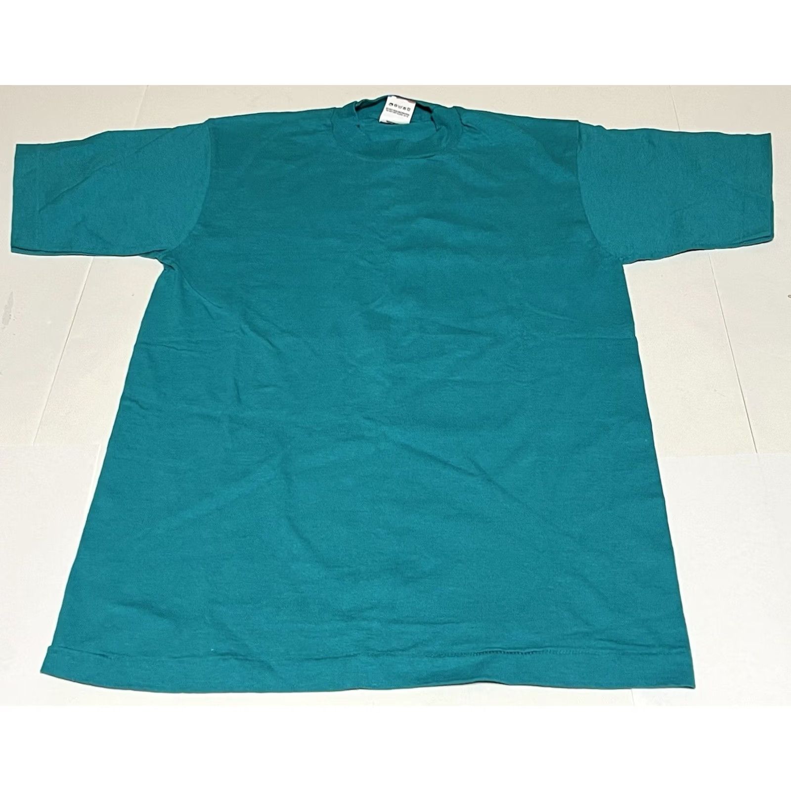 Fruit Of The Loom VINTAGE Fruit of the Loom Green T-Shirt Crew Neck Short Sleeve M USA Cotton Blank Men Size M Size US M / EU 48-50 / 2 - 2 Thumbnail