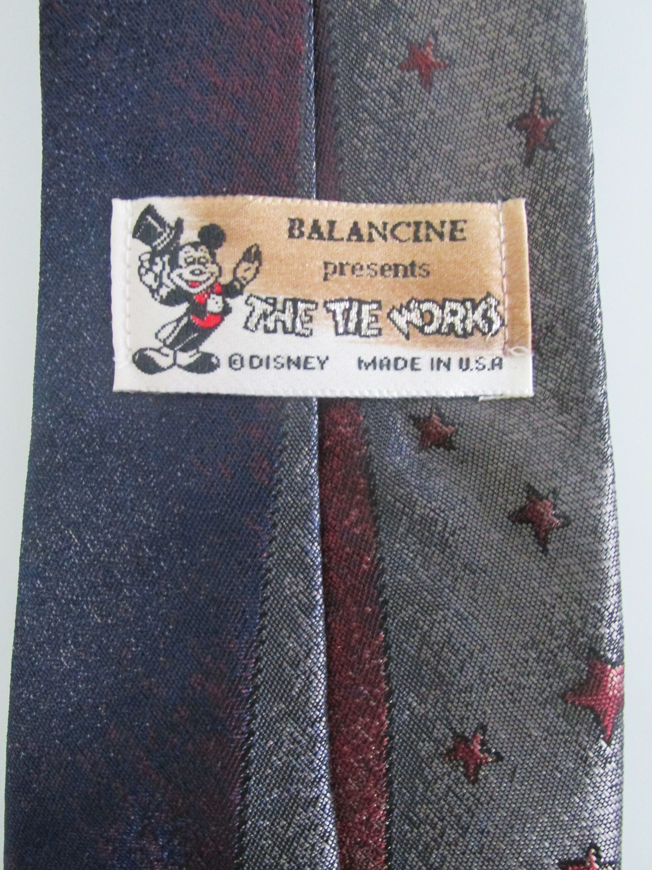 Disney Vintage Mickey Mouse/Disney Sorcerer's Apprentice Men's Tie Size ONE SIZE - 5 Thumbnail