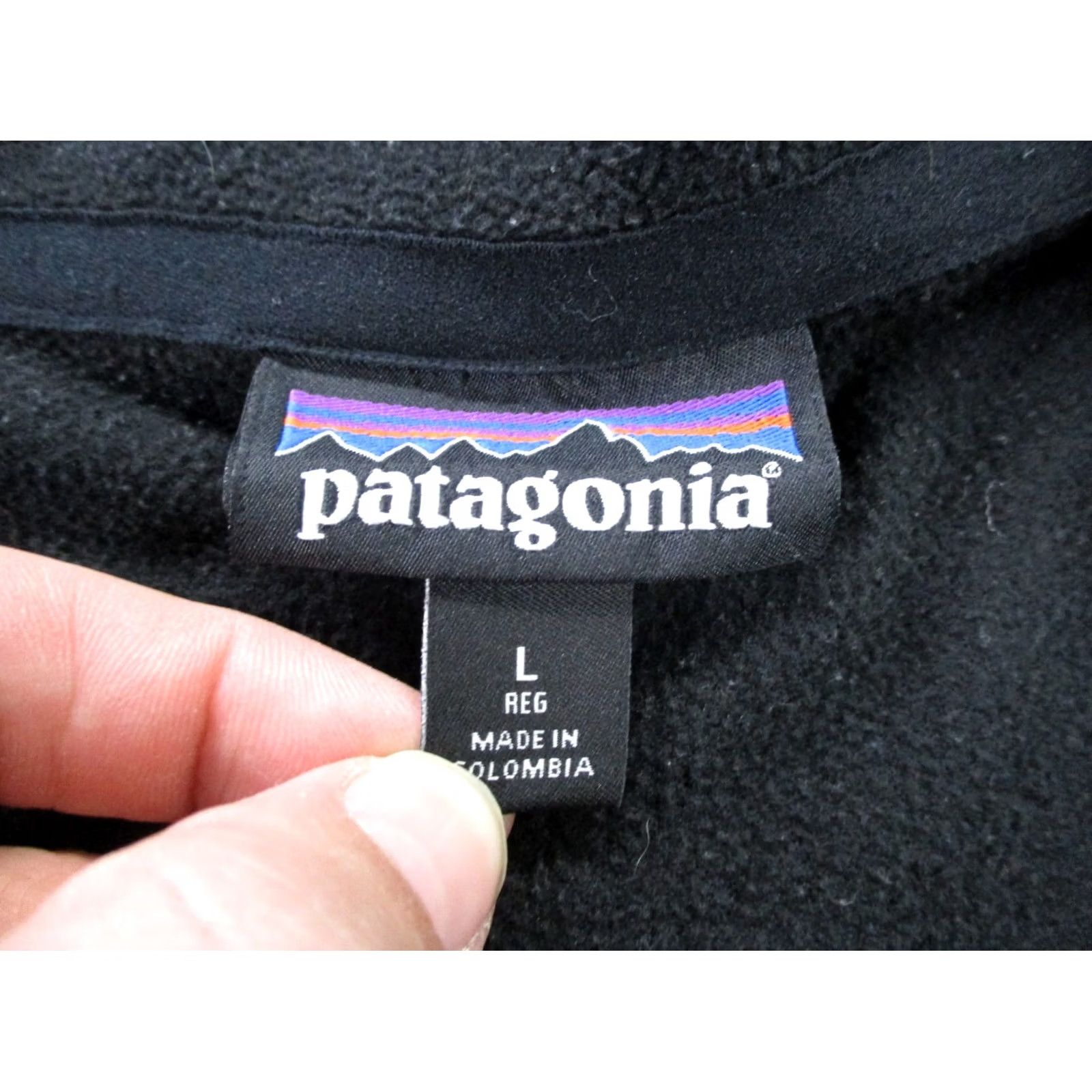 Patagonia Patagonia Jacket Womens L Black Fleece Zip 1/4 Pocket Outdoor Windbreaker 25420 90s? Size L / US 10 / IT 46 - 7 Thumbnail
