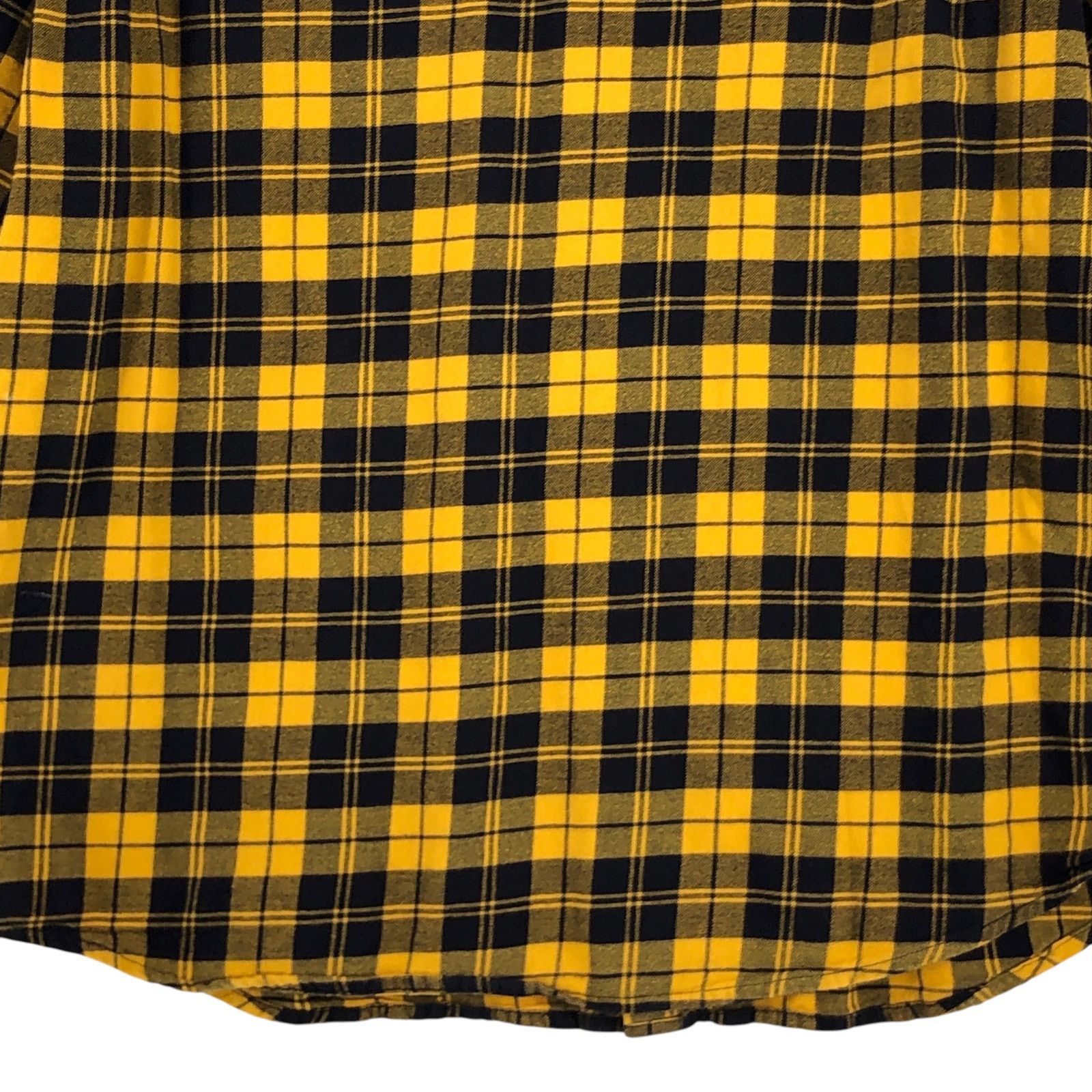Diesel Diesel Sz XXL Shirt Flannel East Long Chk Yellow Black Snaps Size US XXL / EU 58 / 5 - 10 Thumbnail