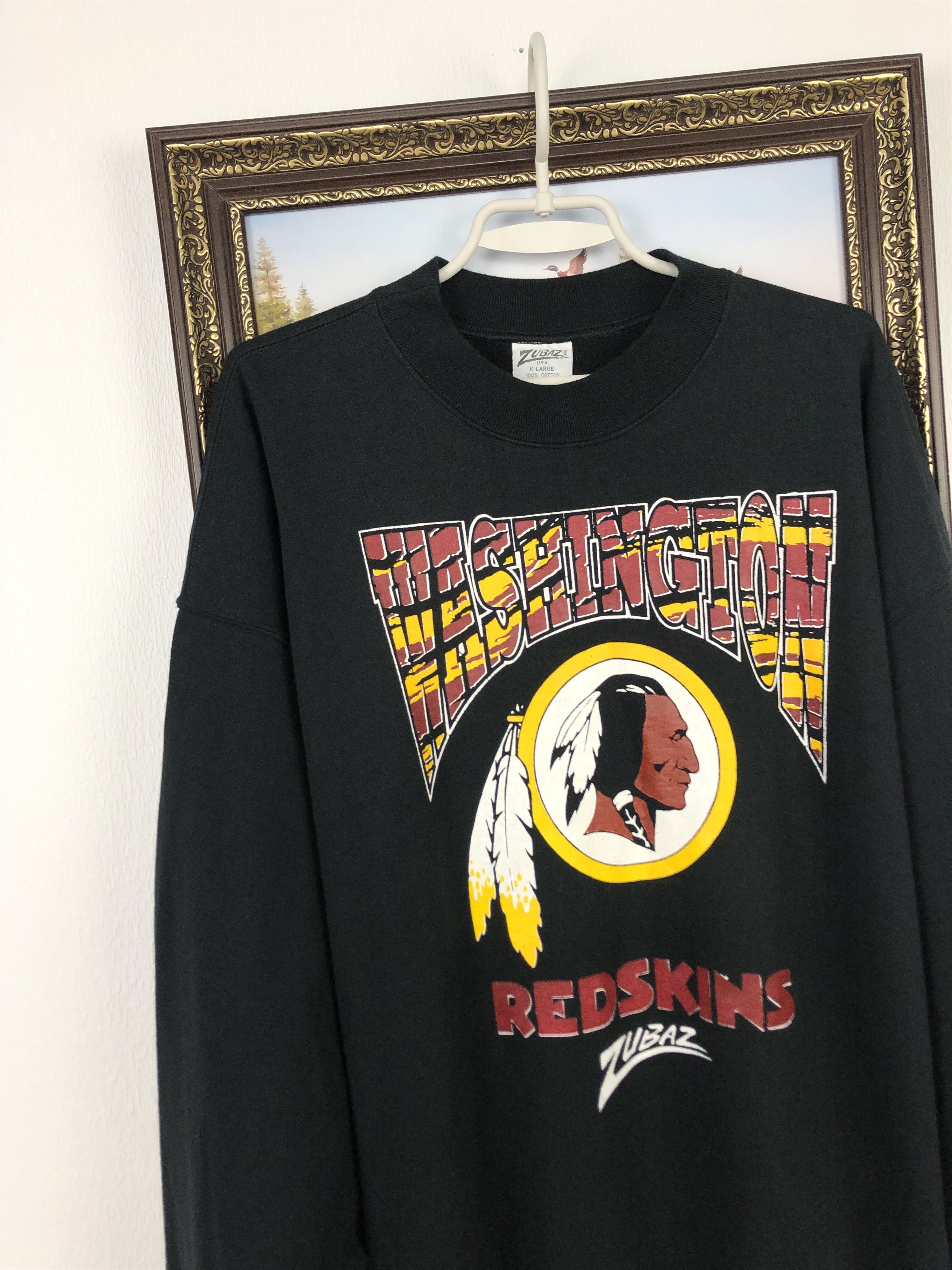NFL Vintage Washington Redskins Sweatshirt NFL Rare Hype Size US XL / EU 56 / 4 - 3 Thumbnail