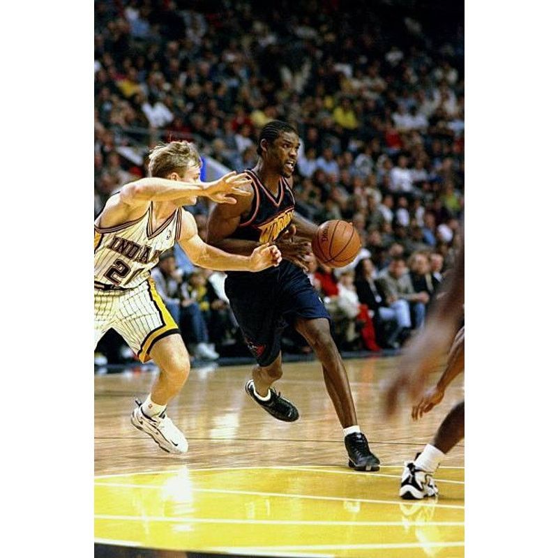 Champion × NBA SPREWELL 1997 Golden State Warriors 90s jersey 40 Bolt vtg Size US M / EU 48-50 / 2 - 8 Thumbnail