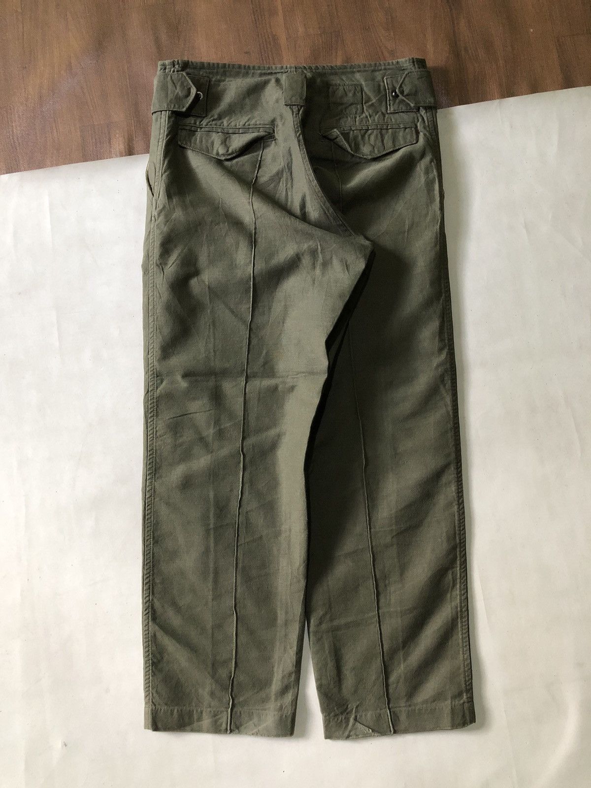 Final Home × Issey Miyake Vintage Military Trouser pants Final Home Size US 33 - 6 Thumbnail