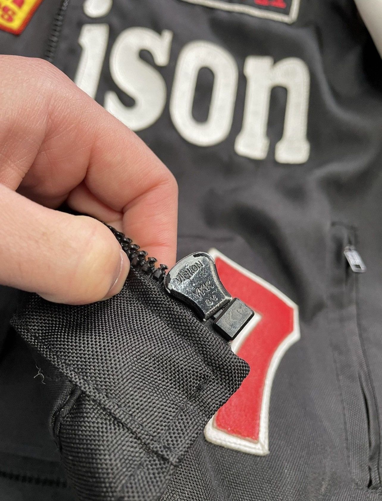 Racer Worldwide Harrison "Dark Devil" Racing Jacket - Nylon & Leather Hybrid Size US L / EU 52-54 / 3 - 24 Thumbnail