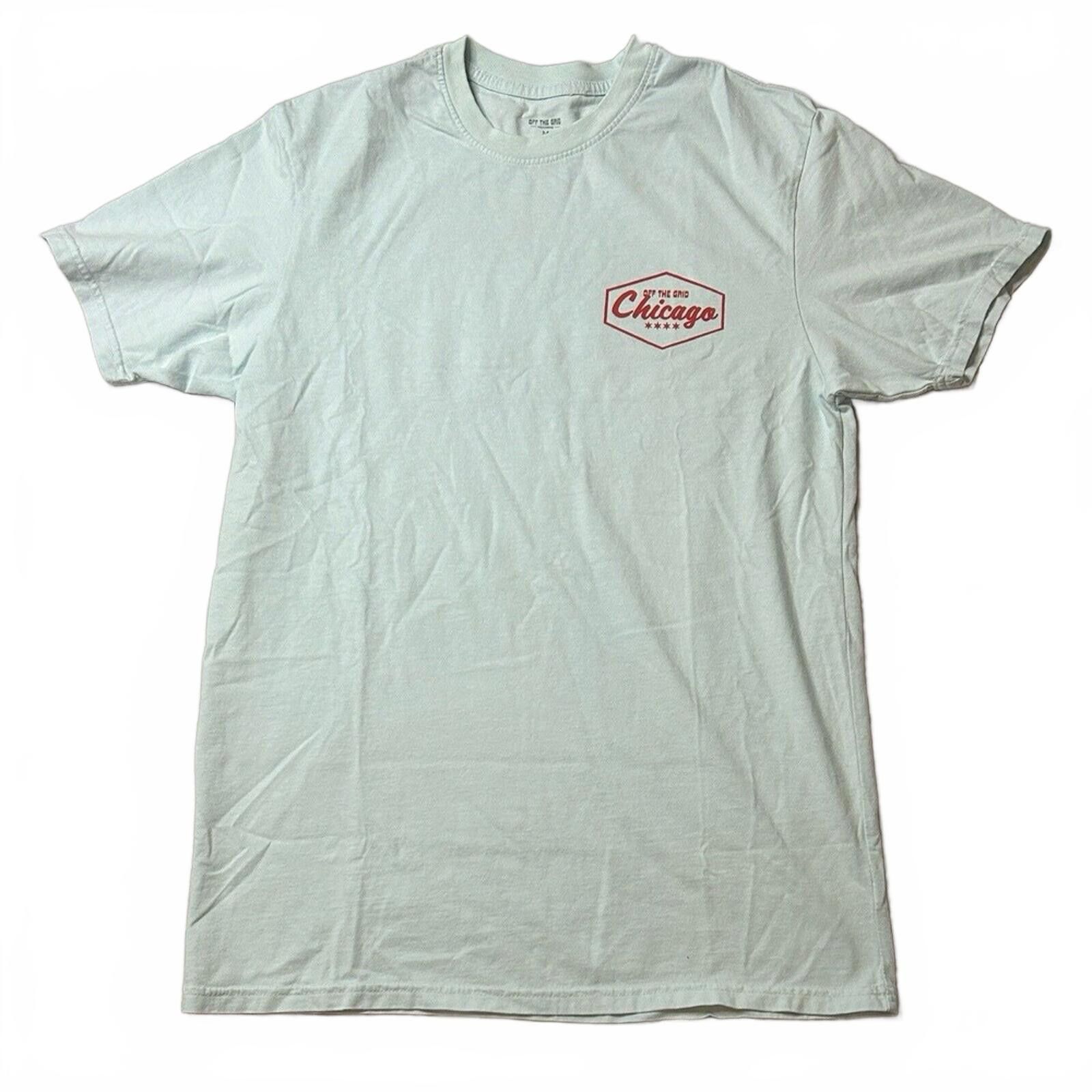 Other John Summit Off The Grid Records Chicago Blue Shirt Medium Size US M / EU 48-50 / 2 - 3 Thumbnail