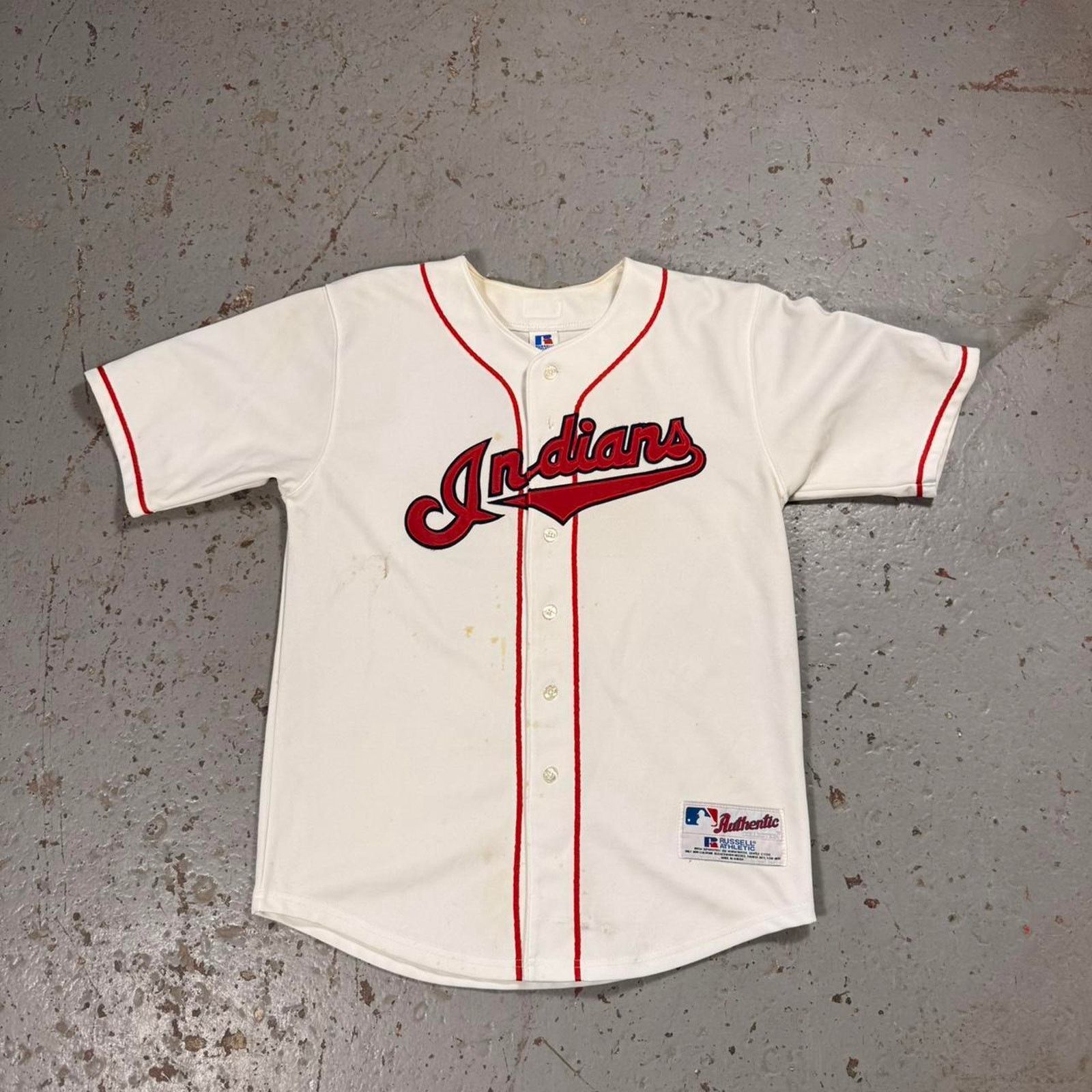 MLB Vintage womens cleveland mlb jersey Size XXL / US 16-18 / IT 52-54 - 7 Thumbnail