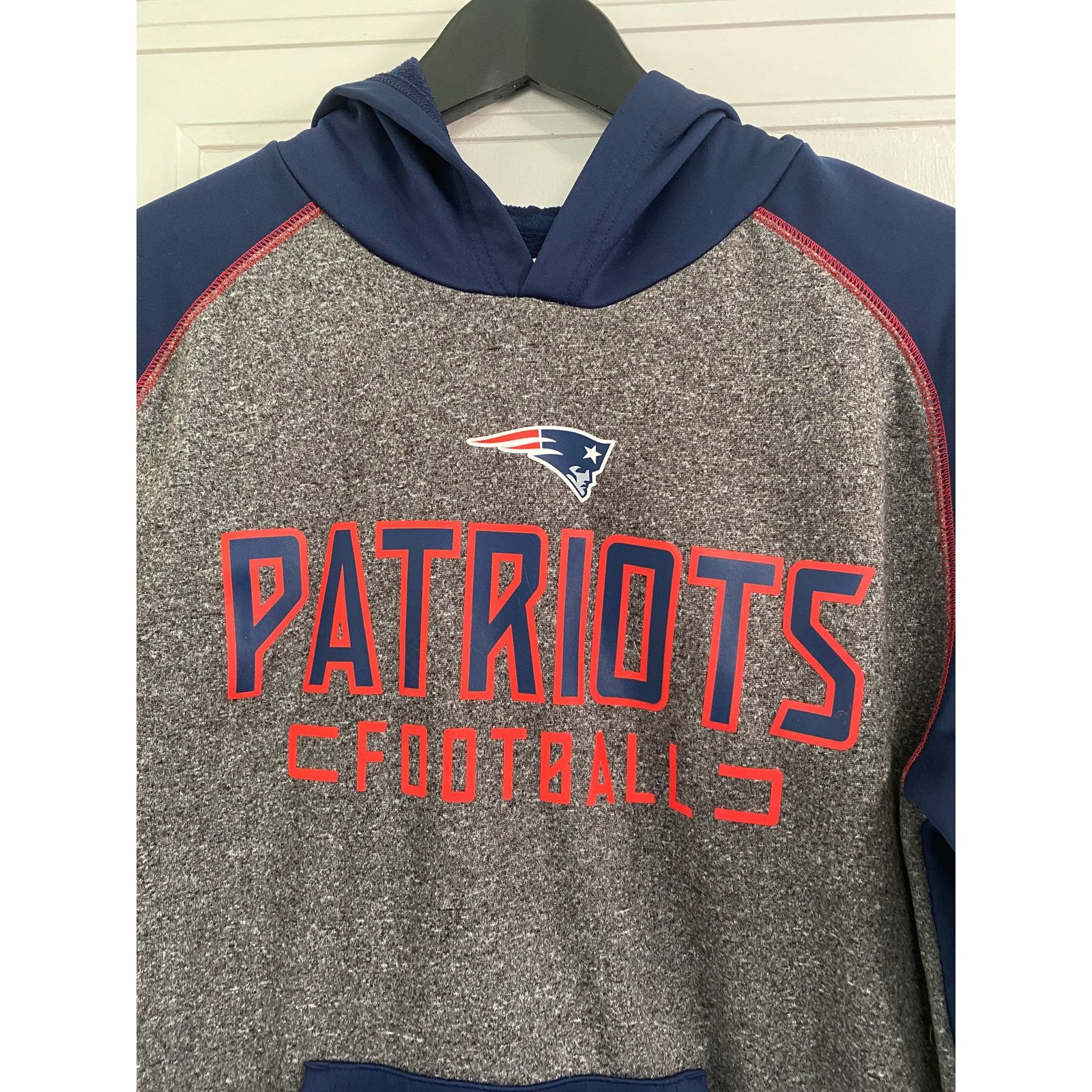 NFL New England Patriots Hoodie Sweatshirt Men's Size Medium Size US M / EU 48-50 / 2 - 2 Thumbnail