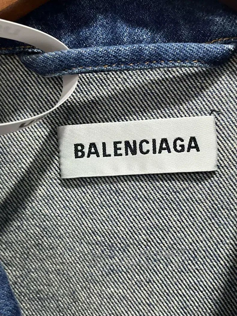 Balenciaga Balenciaga Earth Denim Jacket Size XXS / US 00 / IT 34 - 4 Thumbnail