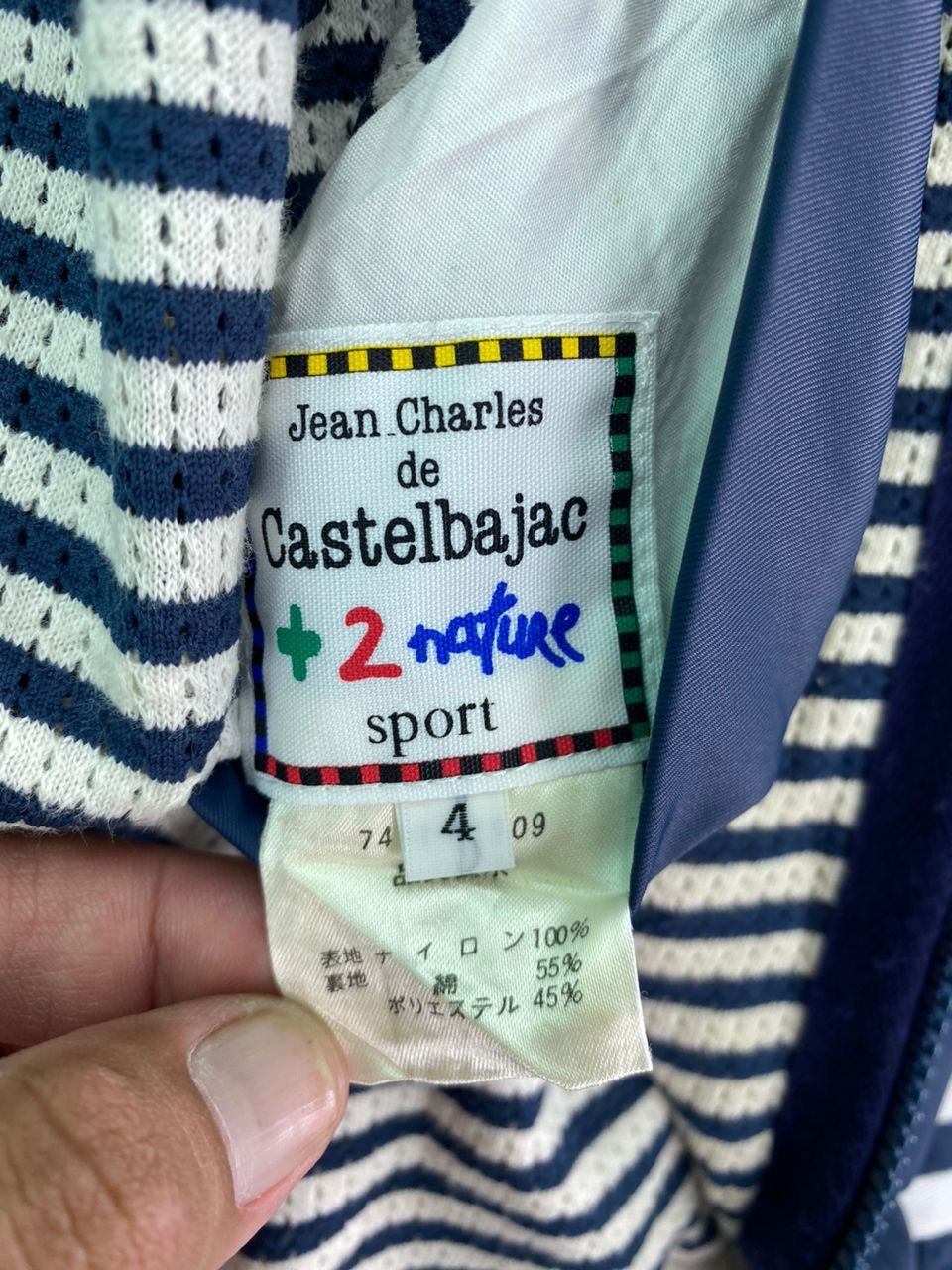 Jean Charles De Castelbajac × Vintage Vtg 90s JC Del Castelbajac pop art reversible jacket Size US L / EU 52-54 / 3 - 8 Thumbnail