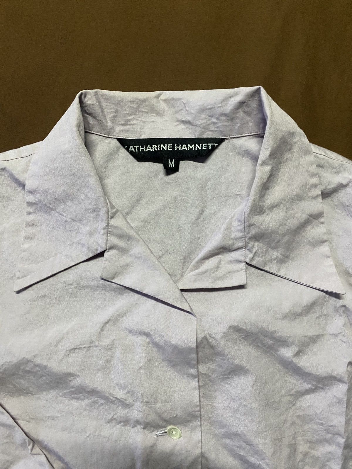 Katharine Hamnett London Katharine Hamnett Open Collar Shirts Size M / US 6-8 / IT 42-44 - 5 Thumbnail