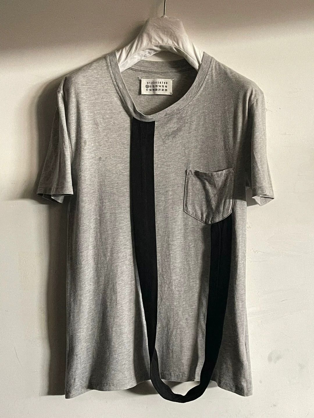 Maison Margiela Maison Martin Margiela Gray Short Sleeve T-Shirt Size US M / EU 48-50 / 2 - 1 Thumbnail