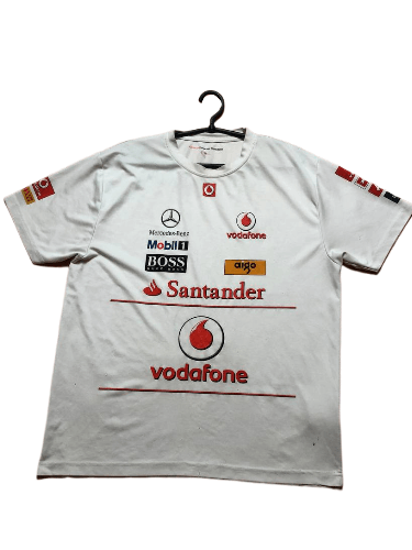 Vintage Mercedes Benz McLaren Vodafon F1 Racing Jersey
