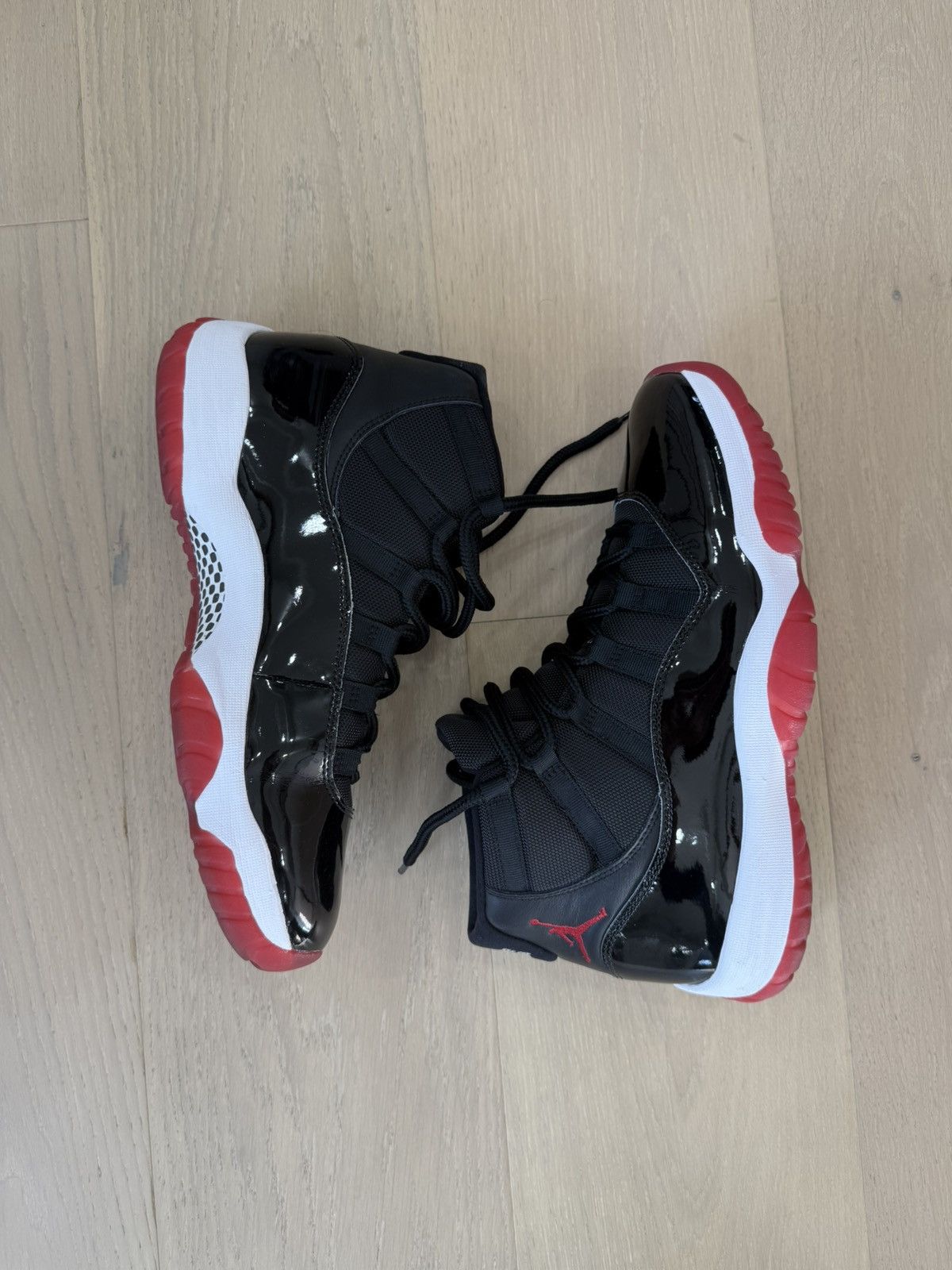 Jordan Brand Jordan “Bred” 11 Size US 11 / EU 44 - 1 Thumbnail