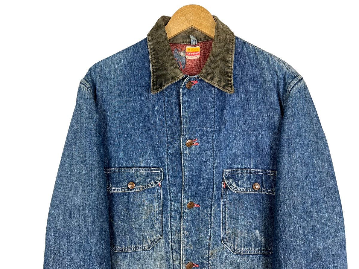 JCPenney 🔥 TRUE VINTAGE 1950s PAY DAY PENNY'S BLANKET CHORE JACKET Size US M / EU 48-50 / 2 - 8 Thumbnail