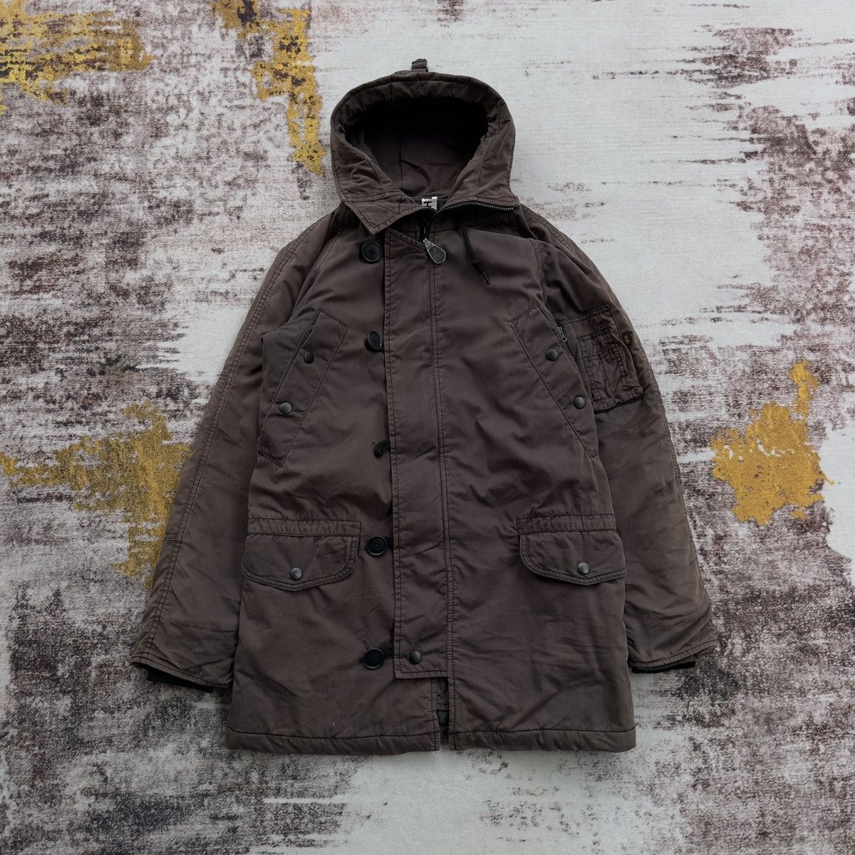 Alpha Industries VINTAGE ALPHA INDUSTRIES HOODED M65 FISHTAIL PARKA JACKET Size XS / US 0-2 / IT 36-38 - 2 Thumbnail
