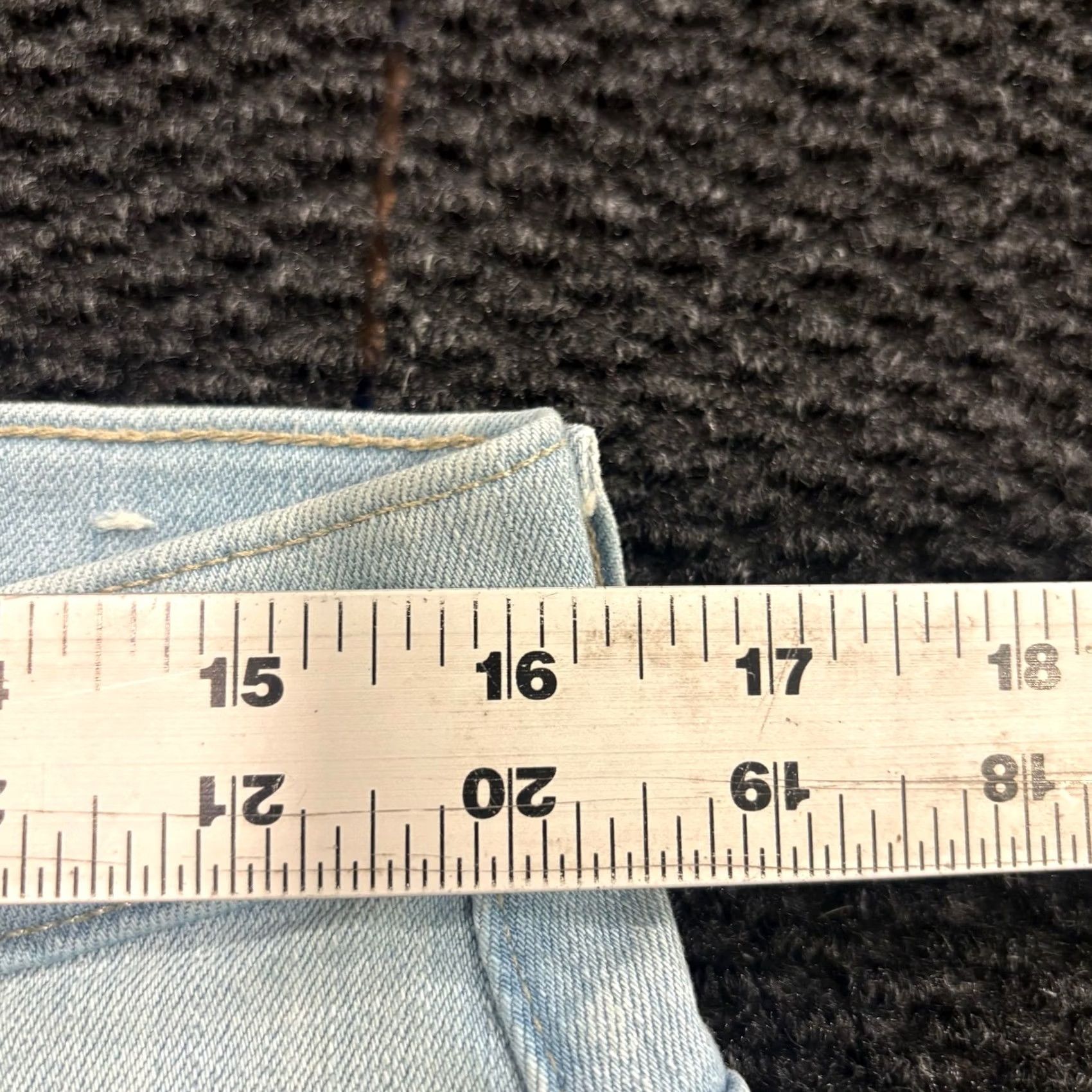 Madewell Madewell 9 High Rise Skinny Crop Jeans Light Wash Size 31 Women Size 24" / US 00 / IT 34 - 7 Thumbnail