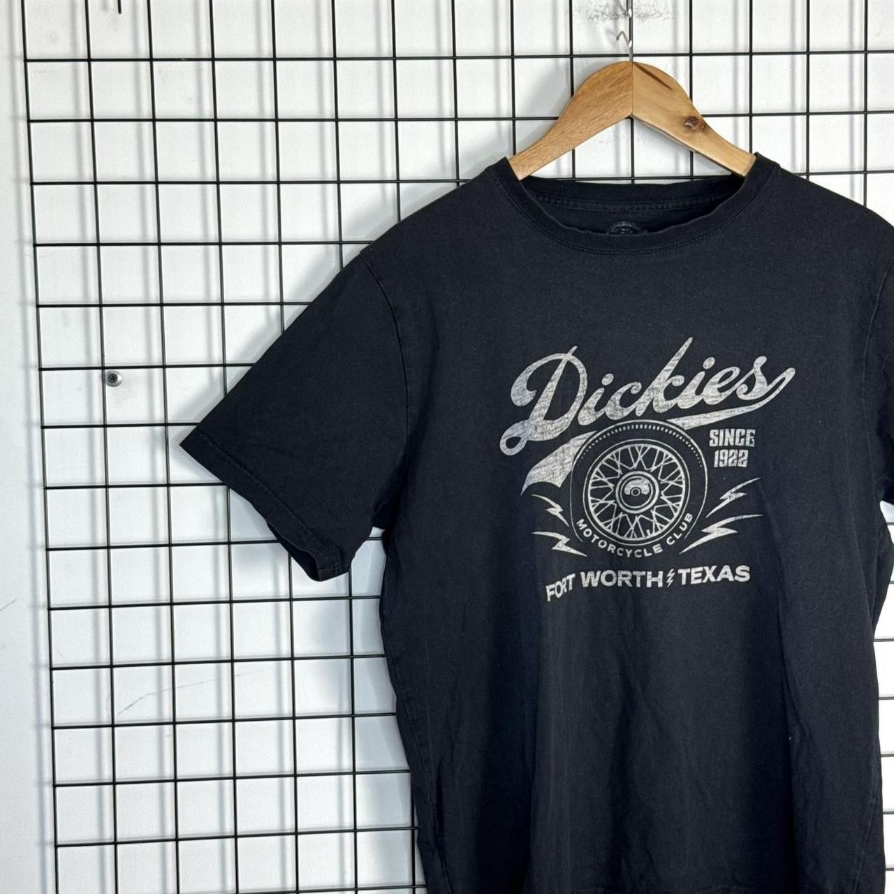 Vintage Dickies Hoodie T shirt Logo Black Size US L / EU 52-54 / 3 - 3 Thumbnail