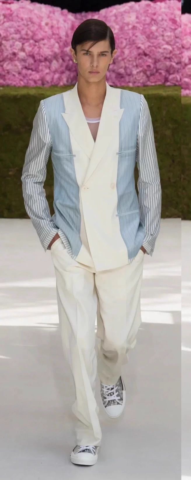 Dior Dior Man 19ss Cream 100% Wool Trousers 50 Mint Size US 34 / EU 50 - 7 Thumbnail