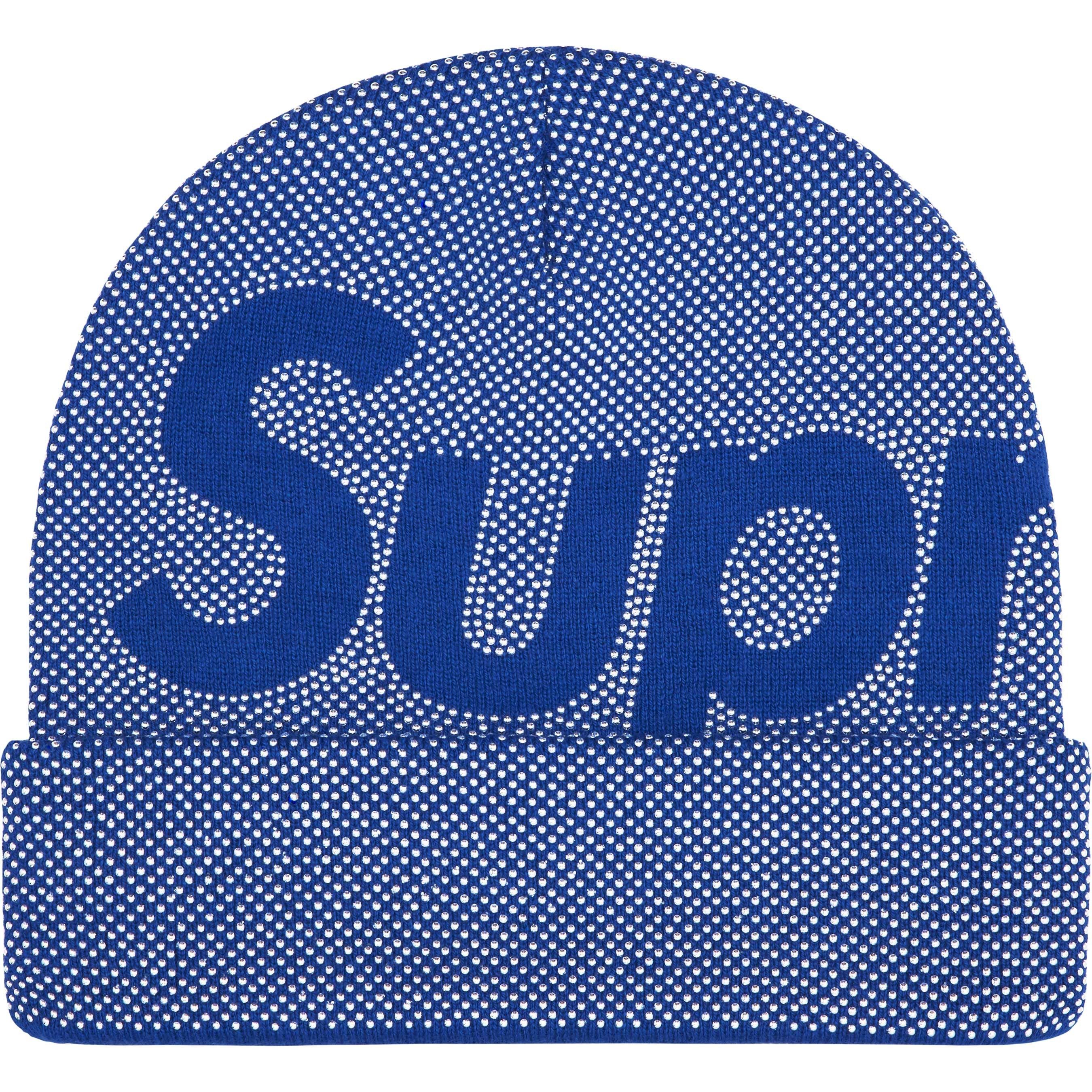 Supreme Supreme Studded Knockout Big Logo Beanie Size ONE SIZE - 1 Thumbnail