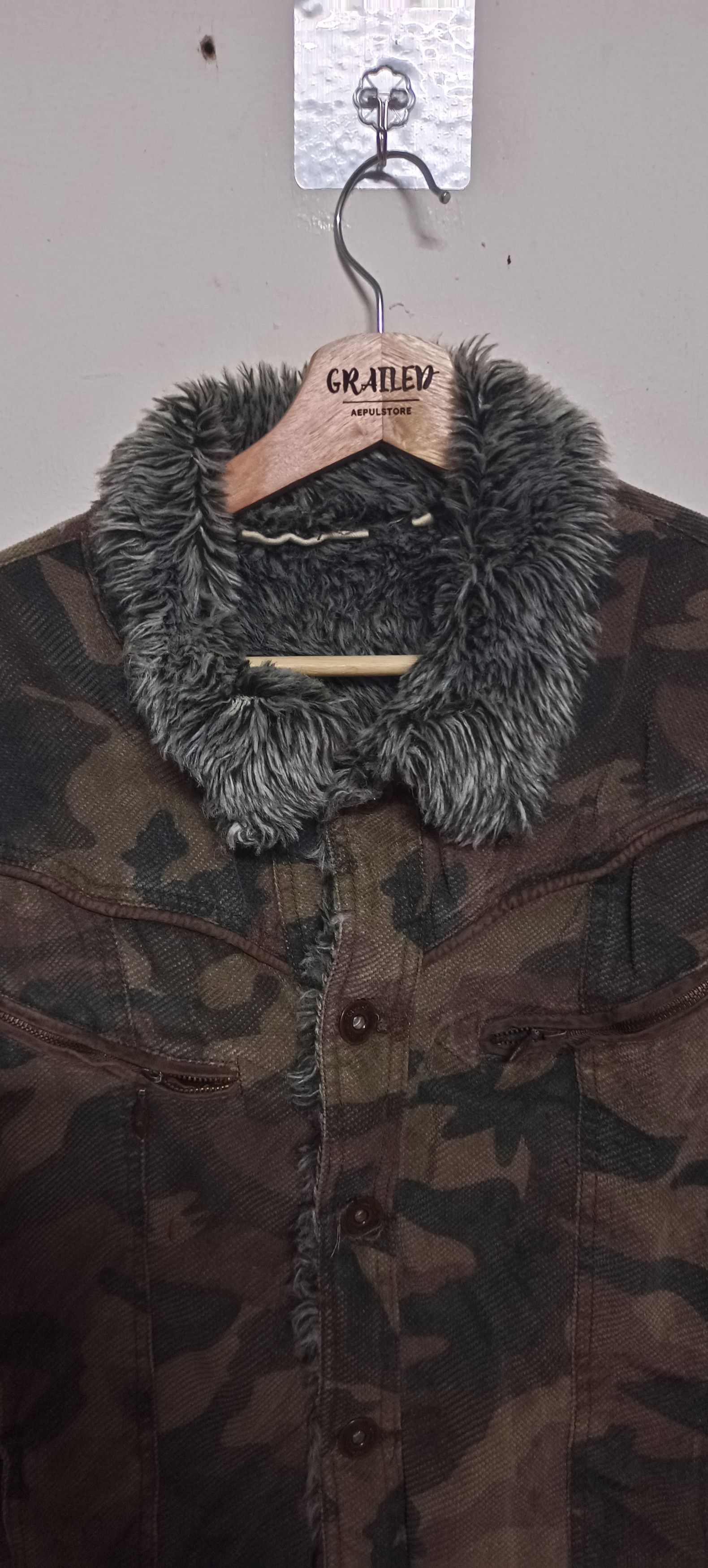 Japanese Brand Vintage 🔥 Army Jacket "snow" style Size US L / EU 52-54 / 3 - 8 Thumbnail