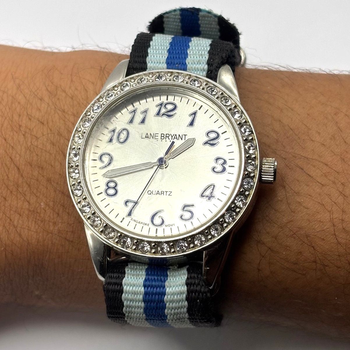 Other Silver & Blue Lane Bryant Men's Watch Size ONE SIZE - 1 Thumbnail