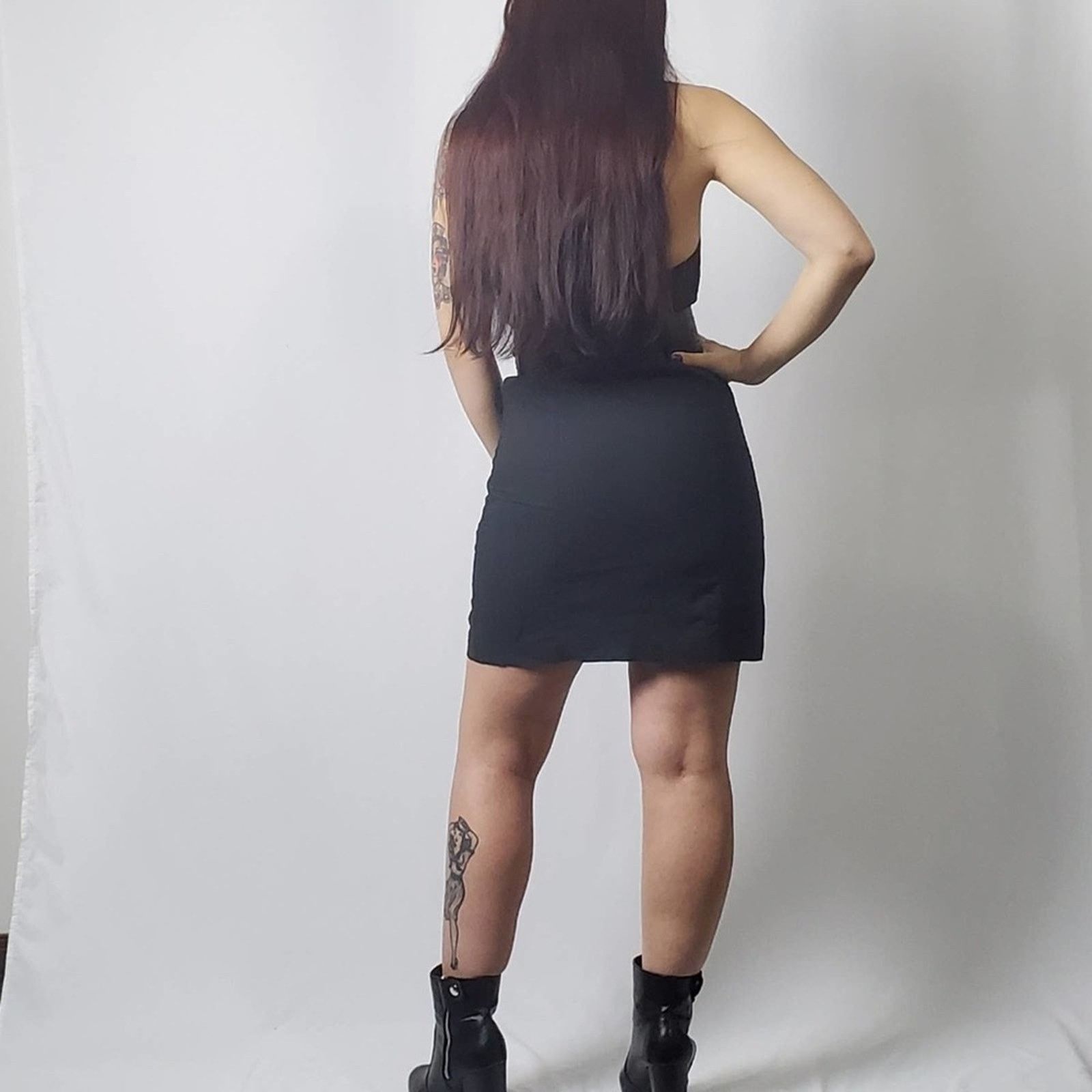 Guess Guess casual black halter mini dress Size S / US 4 / IT 40 - 3 Thumbnail