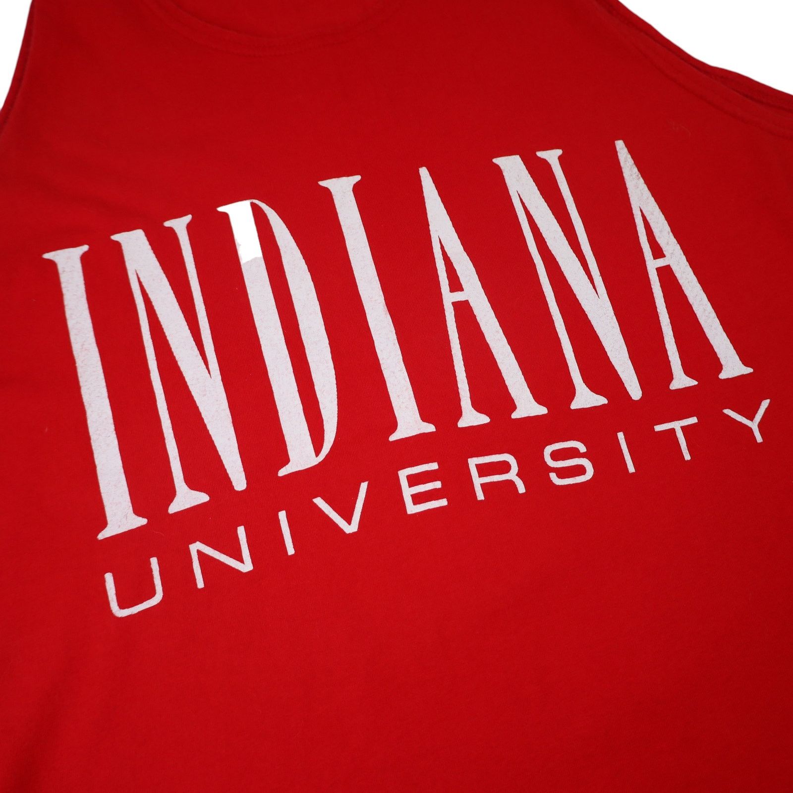 Vintage Vintage Indiana University Spellout Graphic Tank Top Size US XL / EU 56 / 4 - 4 Thumbnail