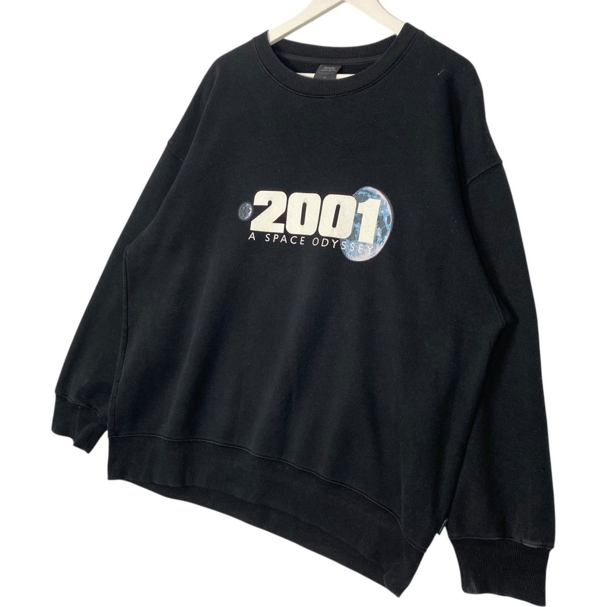 Vintage Vintage 2001 A Space Odyssey Sweatshirt Crewneck Black Size US XL / EU 56 / 4 - 2 Thumbnail