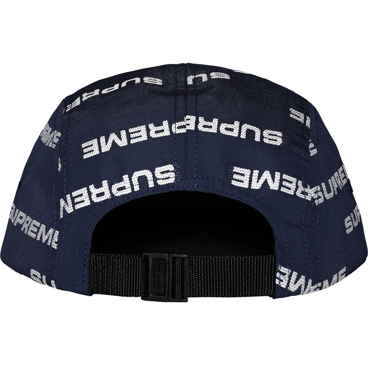 Supreme Supreme Reflective Jacquard Camp Cap Navy FW24 Size ONE SIZE - 4 Thumbnail